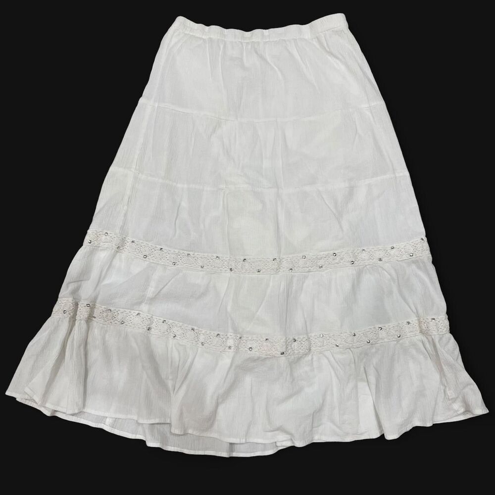 American-vintage Women's White Skirt